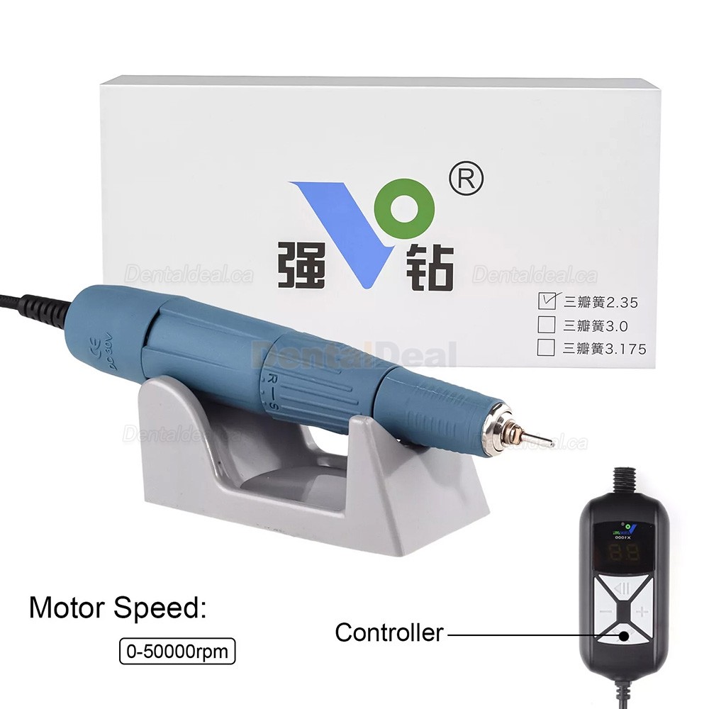 StrongDrill M45 Portable Dental Lab Micro Motor 50K RPM Handpiece